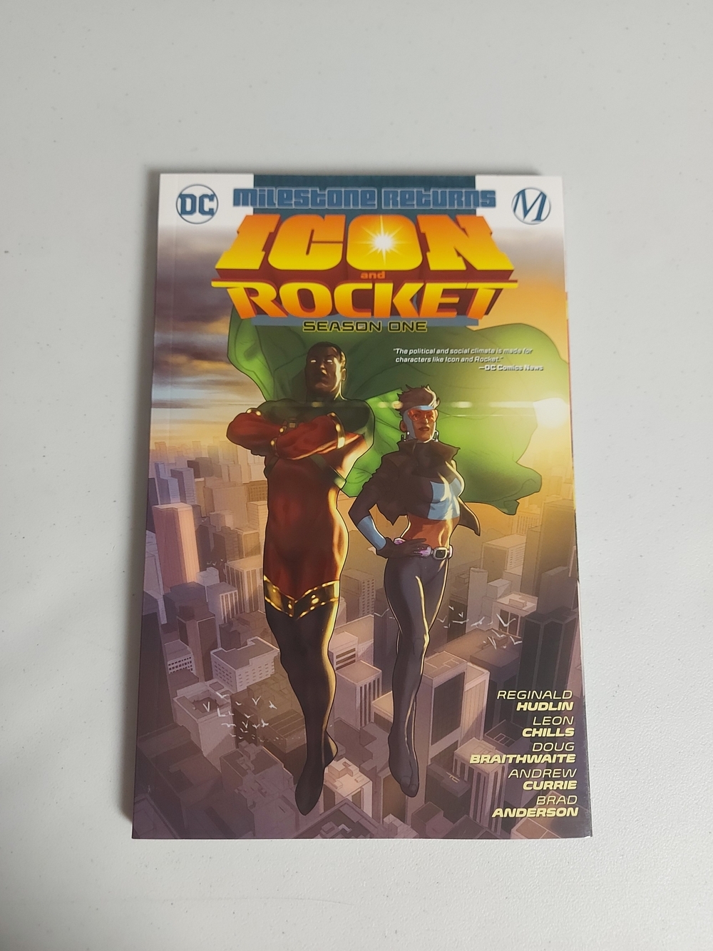 Milestone Returns: Icon and Rocket Season One Graphic Novel